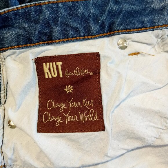 Kut from the Kloth Jeans 16W CONNIE Cropped Skinny Ankle Stretch Med Wash - Picture 14 of 14